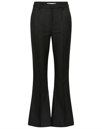 Gestuz - GZPaula HW Flared Bukser - Black